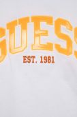 Дитяча футболка Guess колір білий меланж (2883294) Дитяча футболка Guess колір білий меланж (2883294)