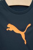 Дитяча футболка Puma ACTIVE SPORTS Poly Cat Tee B з принтом колір блакитний Дитяча футболка Puma ACTIVE SPORTS Poly Cat Tee B з принтом колір блакитний