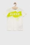 Дитяча футболка Guess колір білий з принтом (3046426) Дитяча футболка Guess колір білий з принтом (3046426)