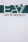 Дитяча бавовняна футболка EA7 Emporio Armani колір білий з принтом (3053932) Дитяча бавовняна футболка EA7 Emporio Armani колір білий з принтом (3053932)