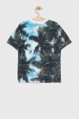 Дитяча бавовняна футболка Guess візерунок колір блакитний (3133400) Дитяча бавовняна футболка Guess візерунок колір блакитний (3133400)