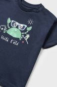 Бавовняна футболка для немовлят Mayoral колір синій з принтом (2936563) Бавовняна футболка для немовлят Mayoral колір синій з принтом (2936563)