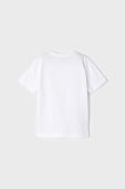 Дитяча бавовняна футболка Mayoral колір білий з принтом (2940380) Дитяча бавовняна футболка Mayoral колір білий з принтом (2940380)