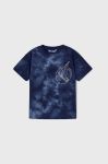 Дитяча бавовняна футболка Mayoral колір синій візерунок (2966876) Дитяча бавовняна футболка Mayoral колір синій візерунок (2966876)
