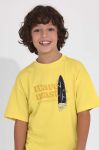 Дитяча бавовняна футболка Mayoral колір жовтий з принтом (2940688) Дитяча бавовняна футболка Mayoral колір жовтий з принтом (2940688)