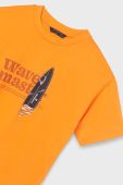 Дитяча бавовняна футболка Mayoral колір помаранчевий з принтом (2940724) Дитяча бавовняна футболка Mayoral колір помаранчевий з принтом (2940724)