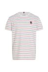 Дитяча футболка Tommy Hilfiger колір сірий візерунок Дитяча футболка Tommy Hilfiger колір сірий візерунок