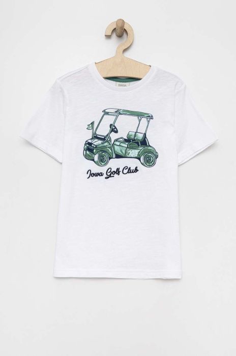 Дитяча бавовняна футболка Birba&Trybeyond колір білий з принтом (3099736) Дитяча бавовняна футболка Birba&Trybeyond колір білий з принтом (3099736)