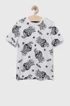 Дитяча бавовняна футболка Birba&Trybeyond колір білий візерунок (3221170) Дитяча бавовняна футболка Birba&Trybeyond колір білий візерунок (3221170)