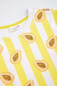 Дитяча бавовняна футболка Coccodrillo колір жовтий візерунок (3234741) Дитяча бавовняна футболка Coccodrillo колір жовтий візерунок (3234741)
