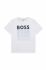 Дитяча бавовняна футболка BOSS колір білий з принтом (3058973)