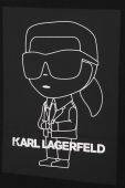 Дитяча бавовняна футболка Karl Lagerfeld колір чорний з принтом (3072210) Дитяча бавовняна футболка Karl Lagerfeld колір чорний з принтом (3072210)