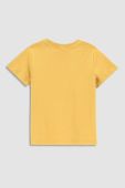 Дитяча бавовняна футболка Coccodrillo колір жовтий з принтом (2997380) Дитяча бавовняна футболка Coccodrillo колір жовтий з принтом (2997380)