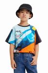 Дитяча бавовняна футболка Desigual візерунок колір барвистий (3046826) Дитяча бавовняна футболка Desigual візерунок колір барвистий (3046826)