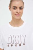 Бавовняна футболка Dkny колір білий (3245529)