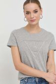 Бавовняна футболка Guess колір сірий (2842023)