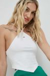 Топ Tommy Jeans жіночий колір білий (2862872)