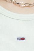 Футболка Tommy Jeans жіночий колір зелений (2985804) Футболка Tommy Jeans жіночий колір зелений (2985804)