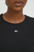 Футболка Tommy Jeans жіночий колір чорний (2835167) Футболка Tommy Jeans жіночий колір чорний (2835167)