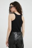 Боді Samsoe Samsoe жіночі колір чорний