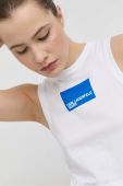 Бавовняний топ Karl Lagerfeld Jeans колір білий (2924705) Бавовняний топ Karl Lagerfeld Jeans колір білий (2924705)
