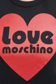 Бавовняна футболка Love Moschino колір чорний (3020484) Бавовняна футболка Love Moschino колір чорний (3020484)