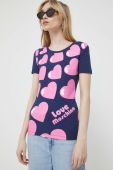 Футболка Love Moschino жіночий колір синій (3153624) Футболка Love Moschino жіночий колір синій (3153624)