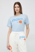 Бавовняна футболка Polo Ralph Lauren колір блакитний (2980721)