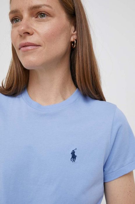 Бавовняна футболка Polo Ralph Lauren колір жовтий (3336372) Бавовняна футболка Polo Ralph Lauren колір жовтий (3336372)