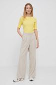 Футболка Lauren Ralph Lauren жіночий колір жовтий