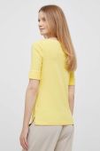 Футболка Lauren Ralph Lauren жіночий колір жовтий