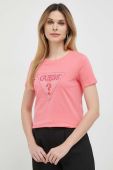 Футболка Guess жіночий колір рожевий (3083415)