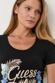 Футболка Guess жіночий колір чорний (3230615) Футболка Guess жіночий колір чорний (3230615)