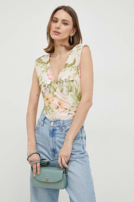 Боді Guess жіночі колір зелений (3032180) Боді Guess жіночі колір зелений (3032180)