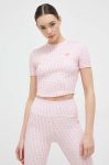 Футболка Guess жіночий колір рожевий (3020635)