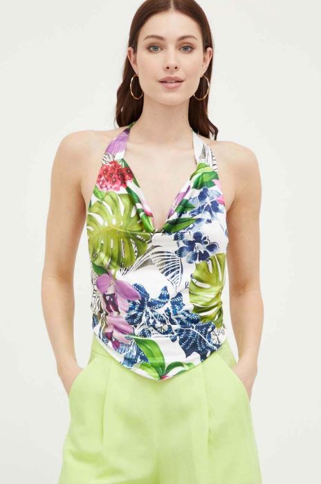 Топ Guess жіночий колір зелений (3214573)