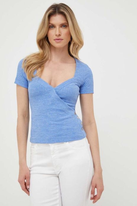 Футболка Guess жіночий колір блакитний (3196328) Футболка Guess жіночий колір блакитний (3196328)