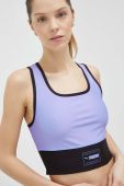 Топ для тренувань Puma Fit Eversculpt колір фіолетовий Топ для тренувань Puma Fit Eversculpt колір фіолетовий