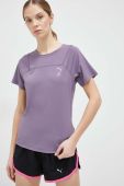 Бігова футболка Puma Seasons колір фіолетовий