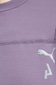 Бігова футболка Puma Seasons колір фіолетовий