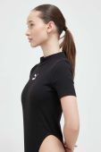 Боді Puma CLASSICS жіночі колір чорний півгольф 539003-01 Боді Puma CLASSICS жіночі колір чорний півгольф 539003-01