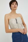 Топ R?sum? жіночий колір бежевий Топ R?sum? жіночий колір бежевий