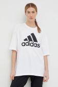 Бавовняна футболка adidas колір білий (2936834)