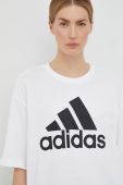 Бавовняна футболка adidas колір білий (2936834)
