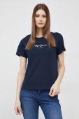 Бавовняна футболка Pepe Jeans колір синій (2980725) Бавовняна футболка Pepe Jeans колір синій (2980725)