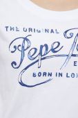 Бавовняна футболка Pepe Jeans Mery колір білий