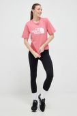 Бавовняна футболка The North Face колір рожевий (3072252) Бавовняна футболка The North Face колір рожевий (3072252)