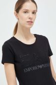 Футболка EA7 Emporio Armani жіночий колір чорний (3091247)