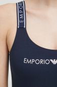 Топ лаунж Emporio Armani Underwear колір синій Топ лаунж Emporio Armani Underwear колір синій