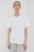 Бавовняна футболка Trussardi колір білий (2940910)